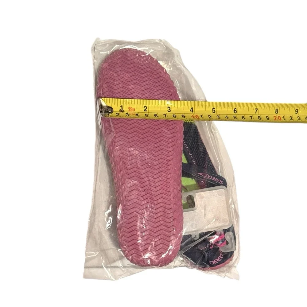 Speedo Junior WATER SHOES‎ Swim Socks MEDIUM 2-3 Teen Youth Navy Pink Green 9